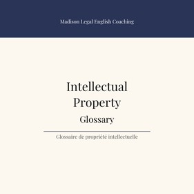 Intellectual Property Glossary