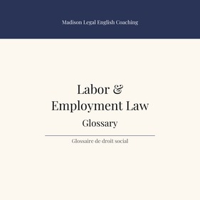 Labor & Employment Law Glossary
